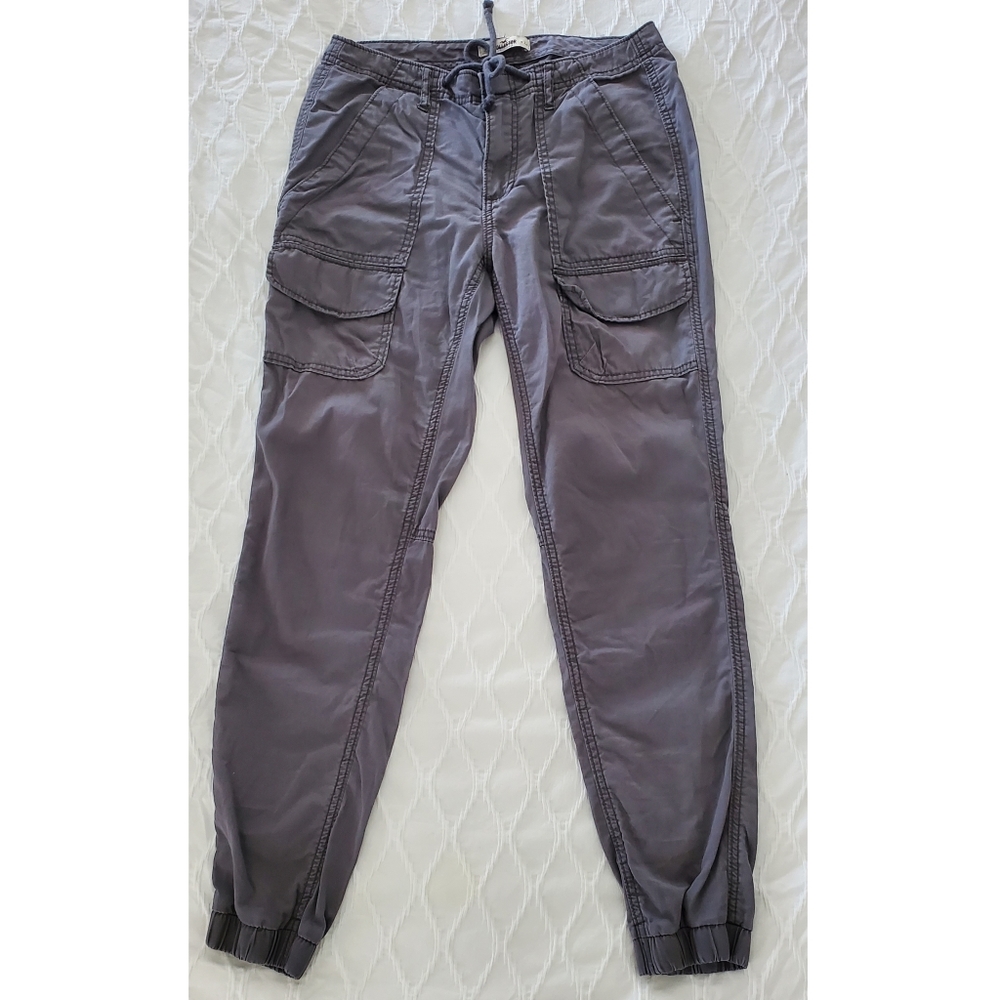 Hollister gray cargo pants